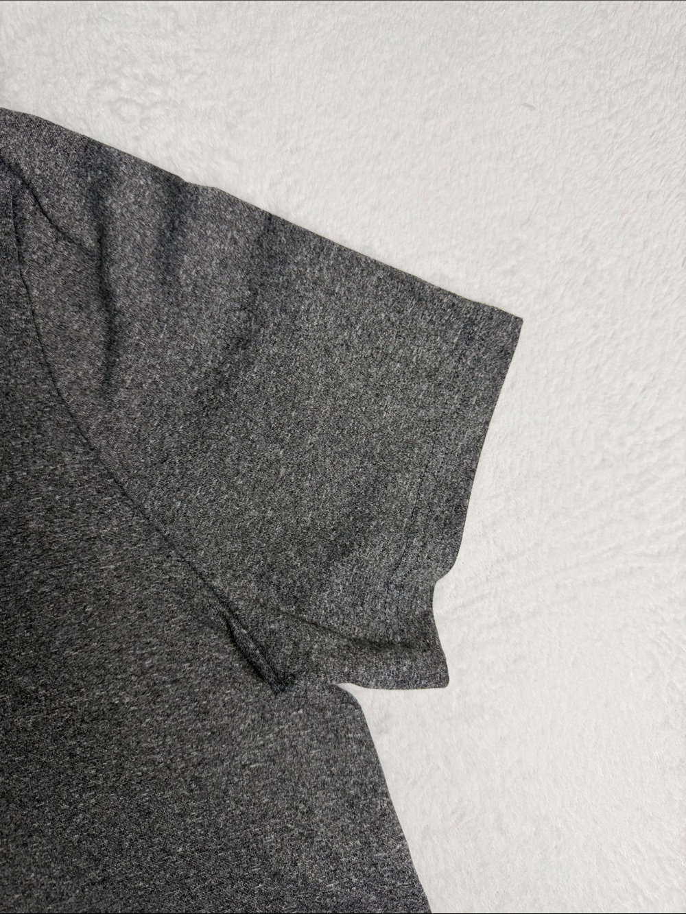 Women’s Halloween Ghost Tee in Gray with Orange Beanie Graphic Size XL - Picture 5 of 6